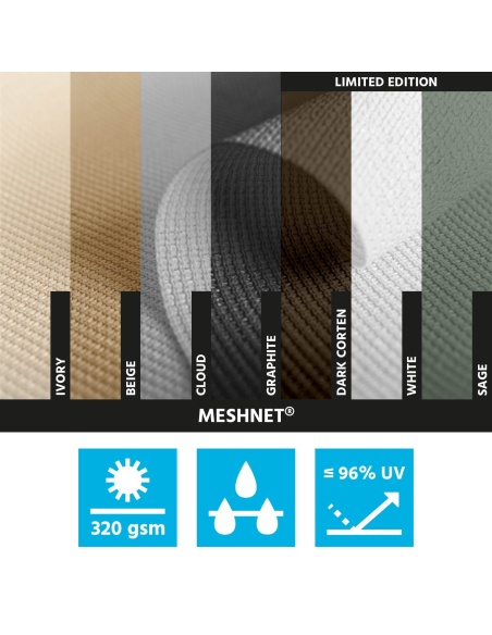 Echantillons Tissus Voiles Solaria et Solaria +Plus