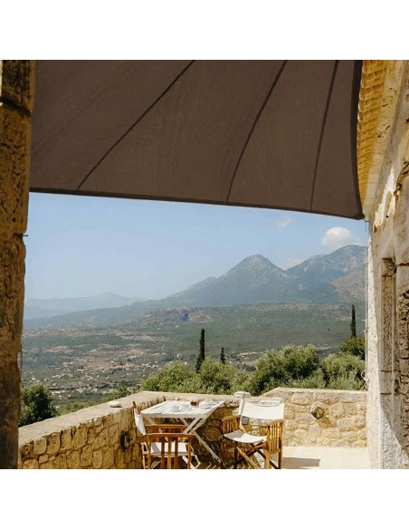 Solaria Ajourée - notre meilleure voile d'ombrage respirante