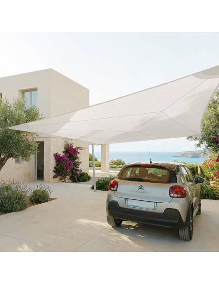 Solaria Ajourée - notre meilleure voile d'ombrage respirante