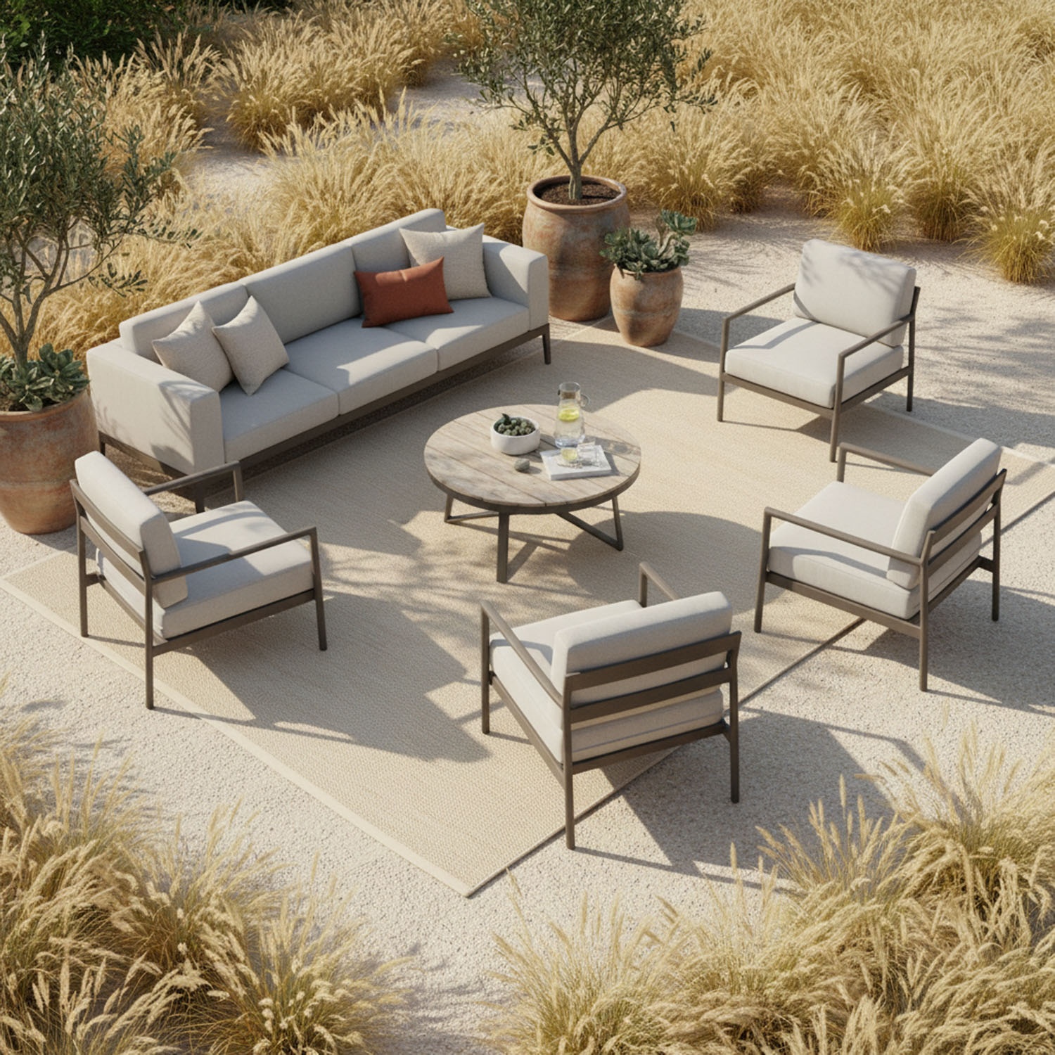 Tramelia : Tapis d’extérieur tissé à la main