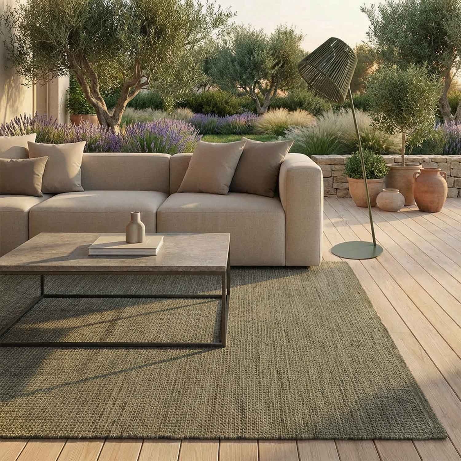 Tramelia : Tapis d’extérieur tissé à la main 2