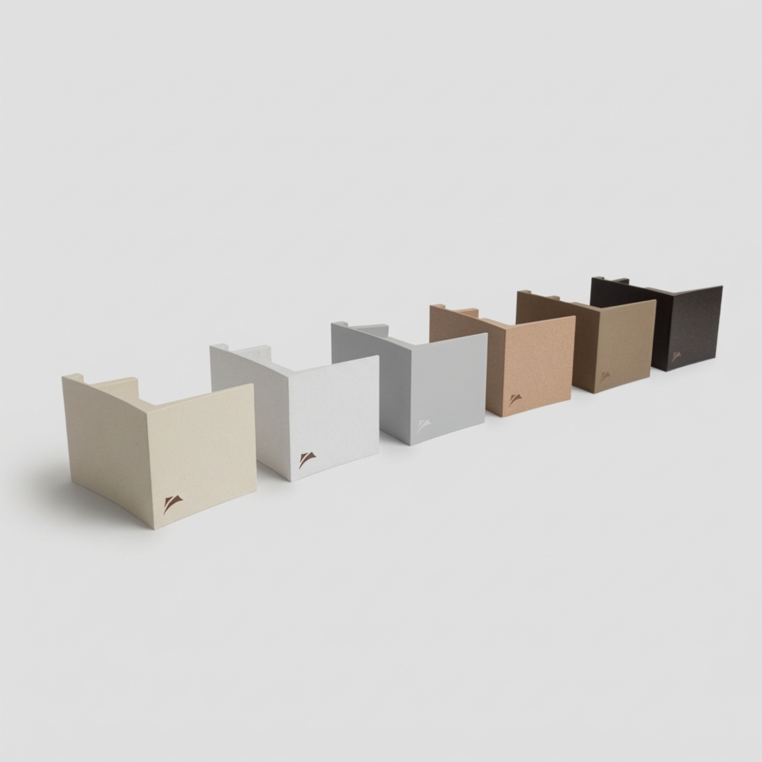 Kyma: store vertical avec plaque design ondulée 2