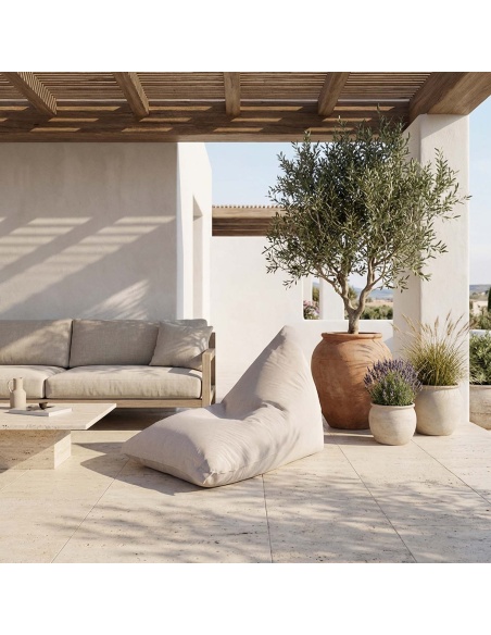 Thera: Pouf Extérieur Imperméable et Pouf Design Déhoussable