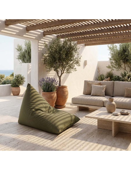 Thera: Pouf Extérieur Imperméable et Pouf Design Déhoussable