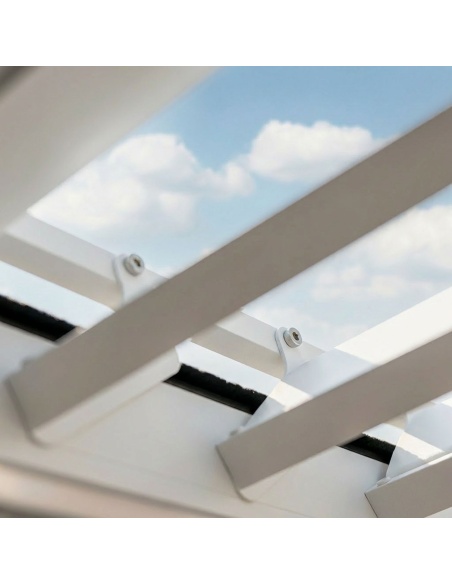 Lyra T6: Pergola bioclimatique avec 6 technologies uniques