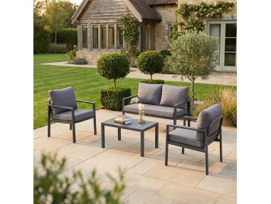 Siena salon de jardin aluminium design moderne