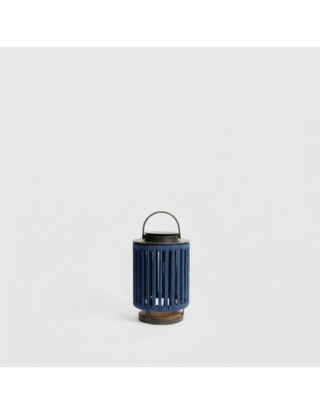 Marinea : Lampe d’extérieur en corde tressée