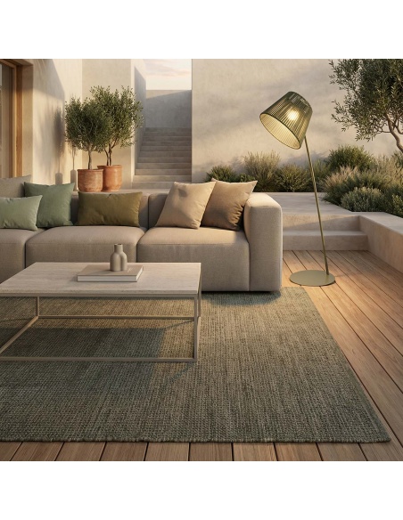 Ropelle : lampe solaire design extérieur 160 cm