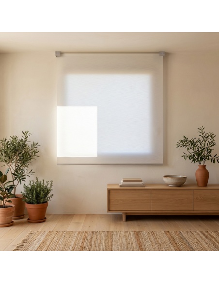 Kyma: store vertical avec plaque design ondulée