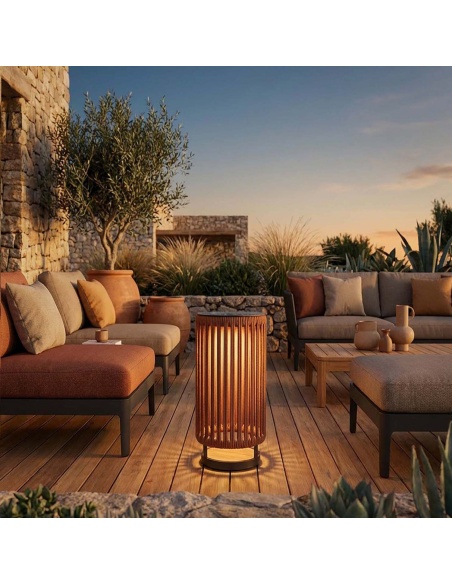 Filara: lampe solaire design moderne pour jardin et extérieur