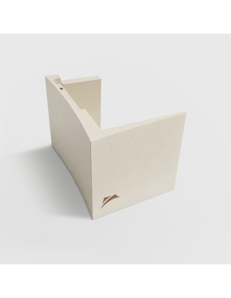 Kyma: store vertical avec plaque design ondulée