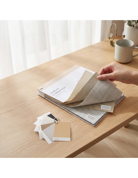 Kyma: store vertical avec plaque design ondulée