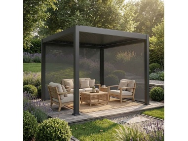 Manual Zip Screen - Store ZIP pour pergola Lyra T6