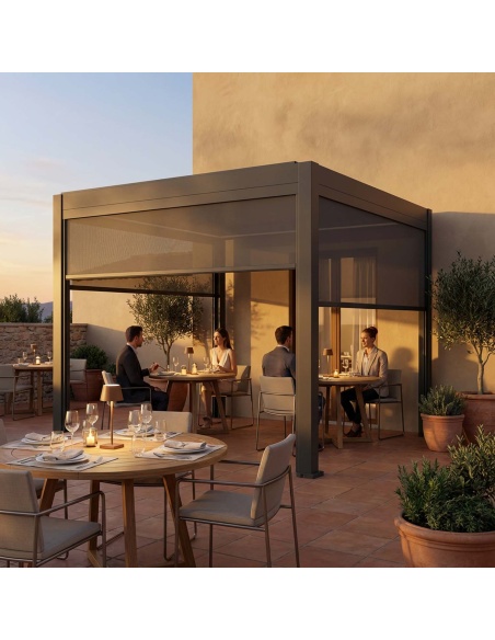 Manual Zip Screen - Store ZIP pour pergola Lyra T6