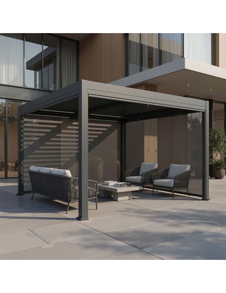 Manual Zip Screen - Store ZIP pour pergola Lyra T6