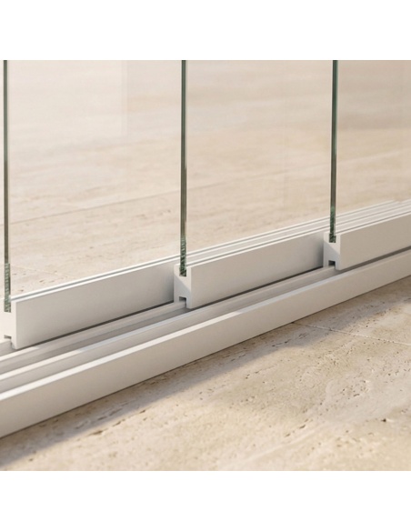 Vitrages coulissants pour Lyra T6 - Pergola fermée avec vitrage