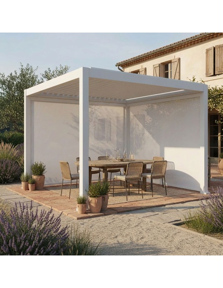 Manual Zip Screen - Store ZIP pour pergola Lyra T6