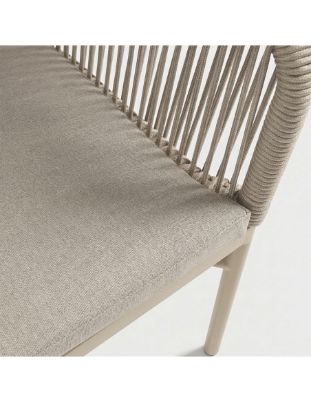 Liara : Chaise d'Extérieur en Corde Oléfin Anti-UV