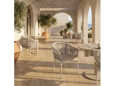 Liara : Chaise d'Extérieur en Corde Oléfin Anti-UV