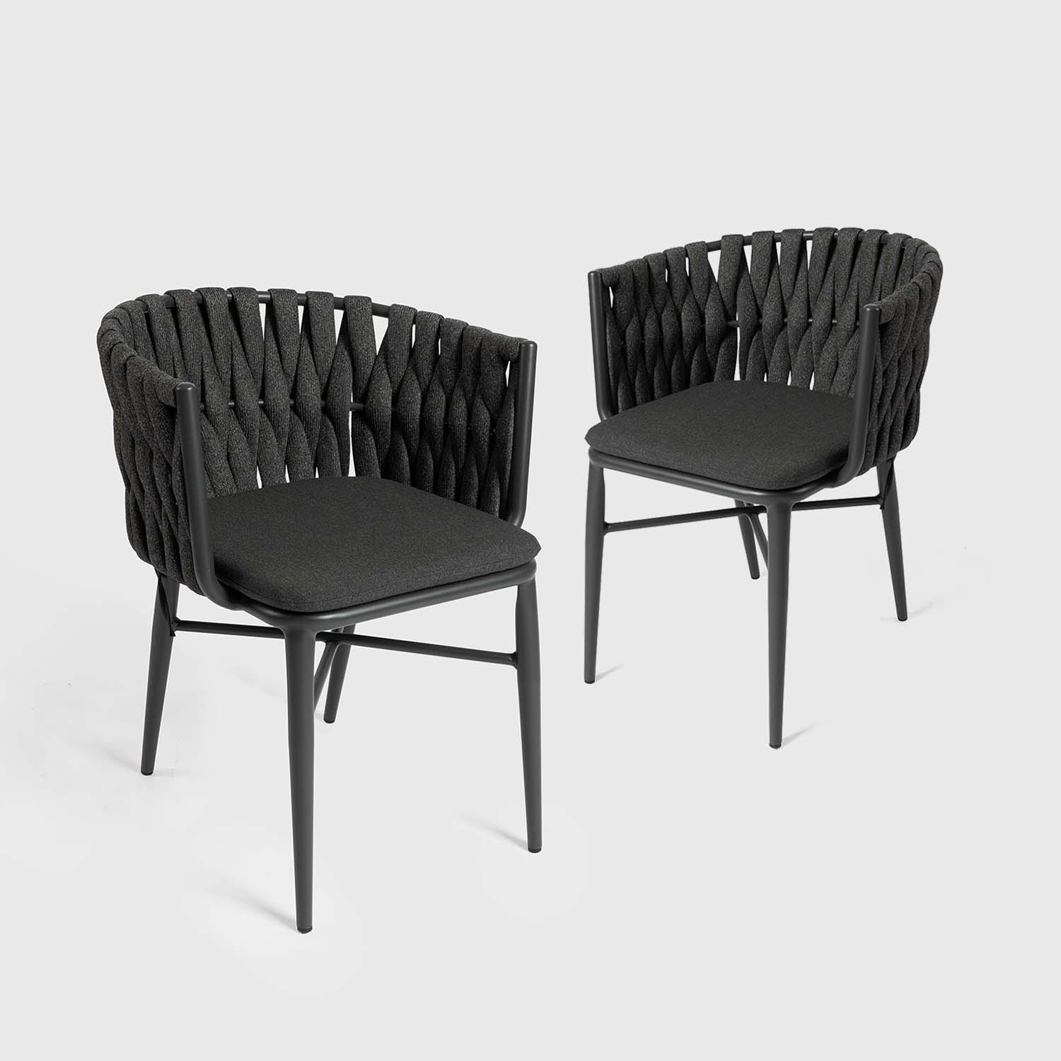 Torcea : Chaise de Jardin en Corde Plate Large 2