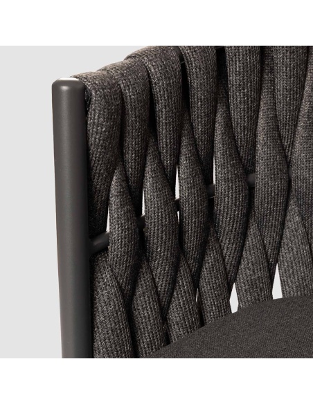 Torcea : Chaise de Jardin en Corde Plate Large