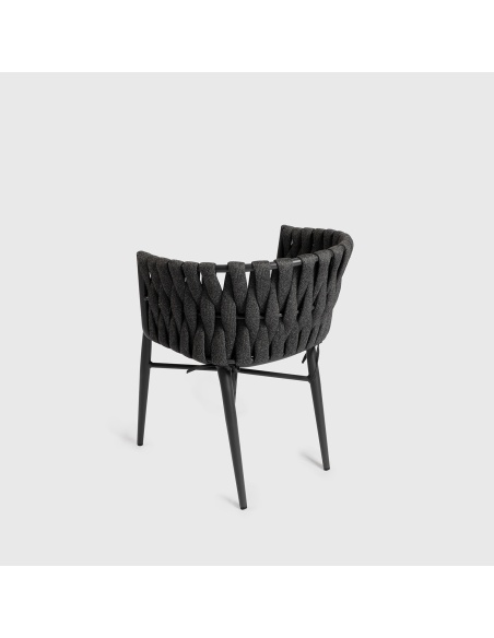Torcea : Chaise de Jardin en Corde Plate Large