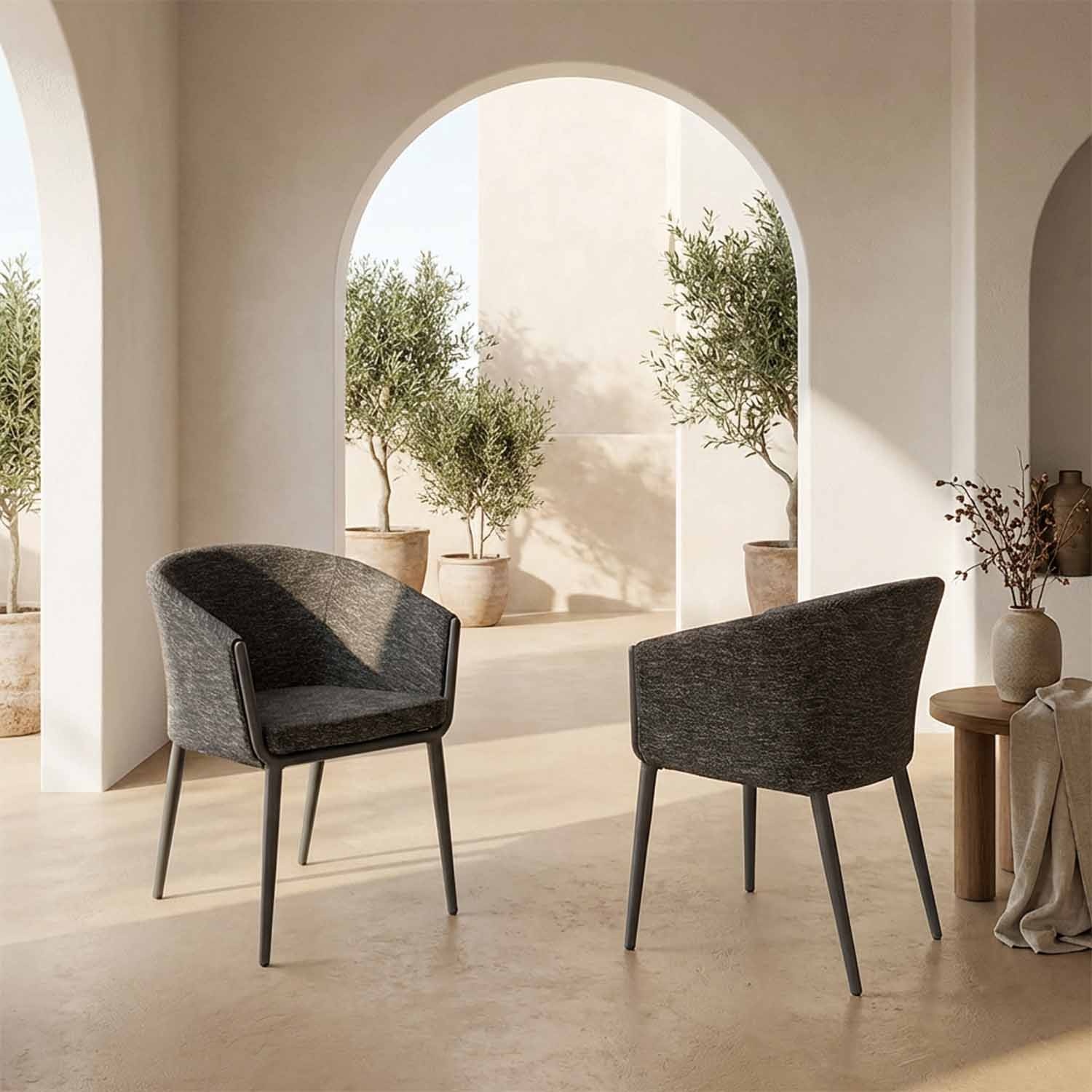 Set 2 Mitara - Le fauteuil de repas outdoor