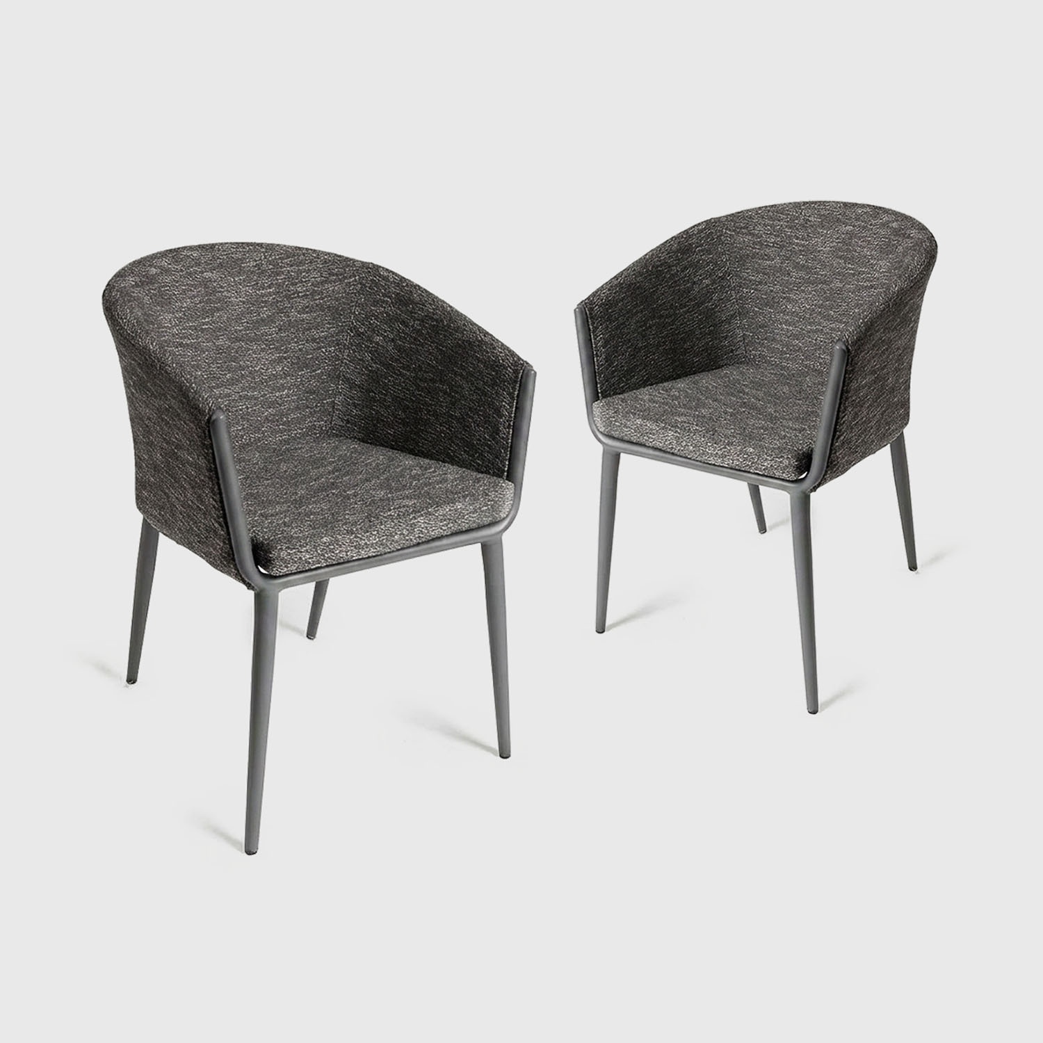 Mitara : Fauteuil de Repas Outdoor en Tissu Teint dans la Masse 2