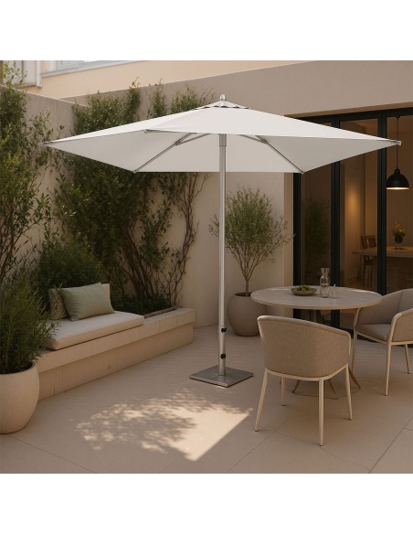 Klika : Parasol à Pied Central avec Technologie KlikOpen®