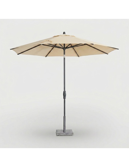 Lybra : Parasol à Mât Central Inclinable avec Technologie EquiTilt®