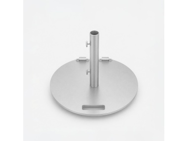 Base ronde pour parasol acier 25 kg - Compatible avec Klika et Lybra