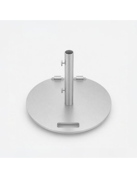 Base ronde pour parasol acier 25 kg - Compatible avec Klika et Lybra