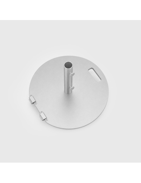 Base ronde pour parasol acier 25 kg - Compatible avec Klika et Lybra