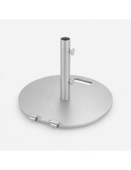 Base ronde pour parasol acier 25 kg - Compatible avec Klika et Lybra