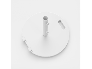 Base ronde pour parasol acier 25 kg - Compatible avec Klika et Lybra