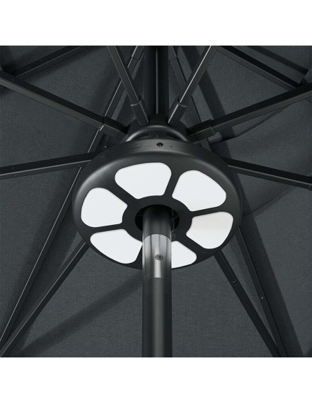 Lumière LED à clip pour parasol - Compatible avec Klika et Lybra