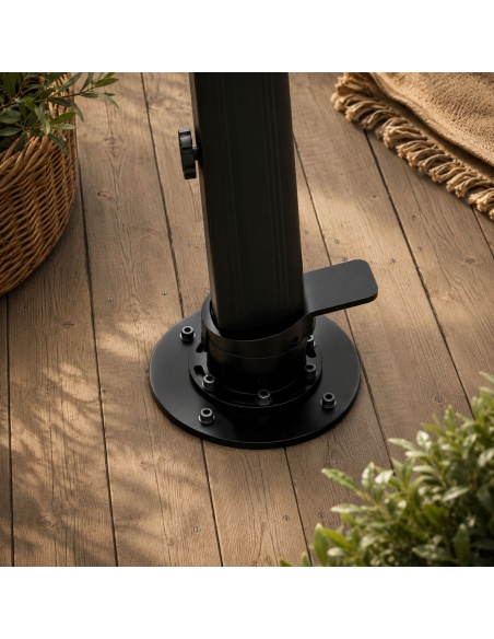 Platine d'ancrage pour terrasse en bois - Compatible avec Auriga, famille Cygnus et Hydrus
