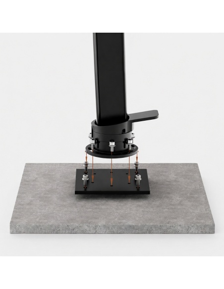 Platine d'ancrage pour béton - Compatible avec Auriga, famille Cygnus et Hydrus