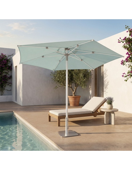 Klika : Parasol à Pied Central avec Technologie KlikOpen®