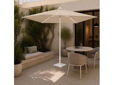 Klika : Parasol à Pied Central avec Technologie KlikOpen®