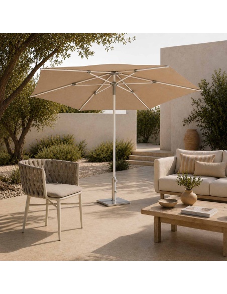 Klika : Parasol à Pied Central avec Technologie KlikOpen®