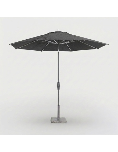 Lybra : Parasol à Mât Central Inclinable avec Technologie EquiTilt®