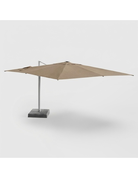 Auriga : Parasol Déporté Inclinable avec LED Solaires Intégrées