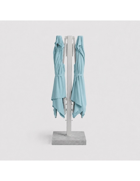 Cygnus Duo: Parasol Double à Bras Latéral