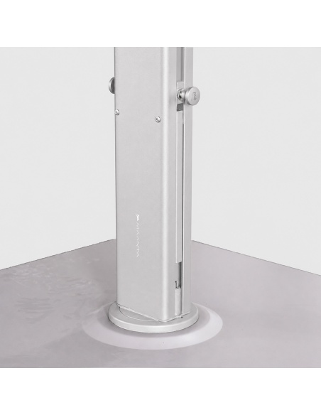 Cygnus Duo: Parasol Double à Bras Latéral