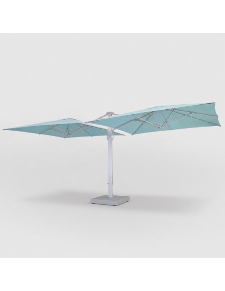 Cygnus Duo: Parasol Double à Bras Latéral