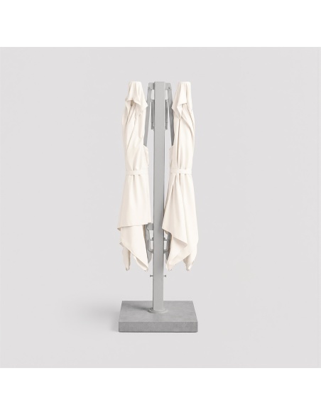 Cygnus Duo: Parasol Double à Bras Latéral
