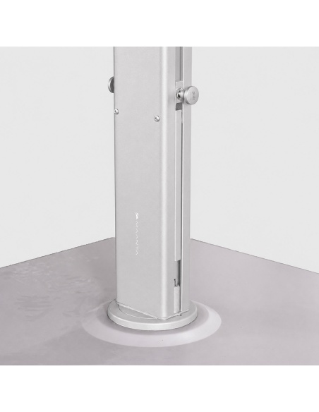 Cygnus Duo: Parasol Double à Bras Latéral