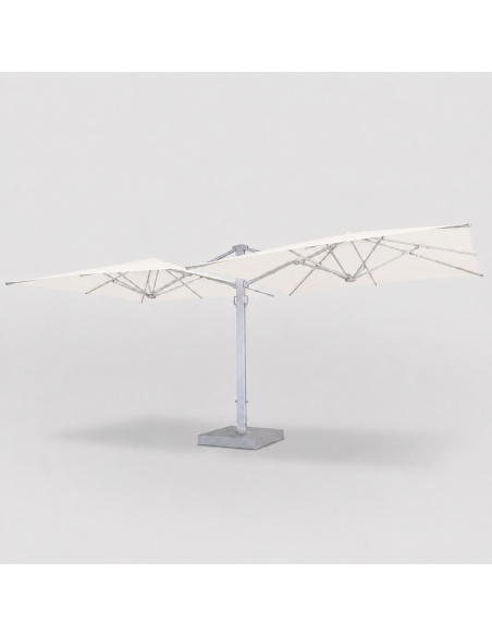 Cygnus Duo: Parasol Double à Bras Latéral