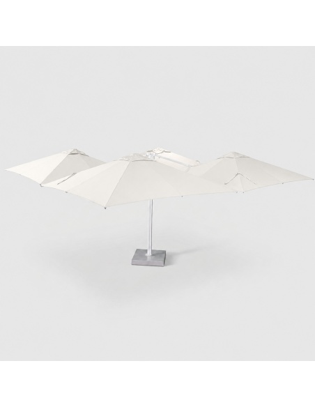 Cygnus Qadro: Parasol Cantilever à Quatre Toiles 6×6 m